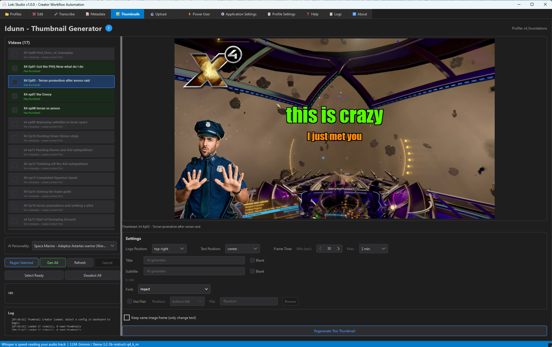 Thumbnail Creator